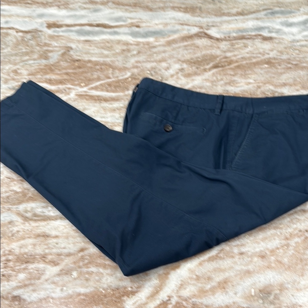 BONOBOS Men's Navy Pants casual style Khakis 34 x 30 straight leg